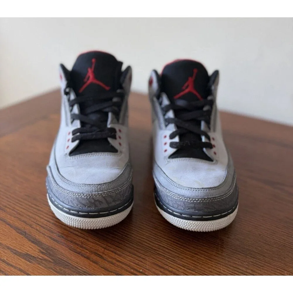 Size 10 - Air Jordan 3 Retro Stealth Sneakers Men's 136064-003 Shoes 2011